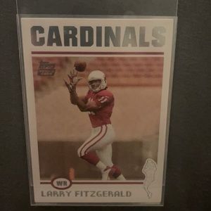 Larry Fitzgerald Topps Rookie Card